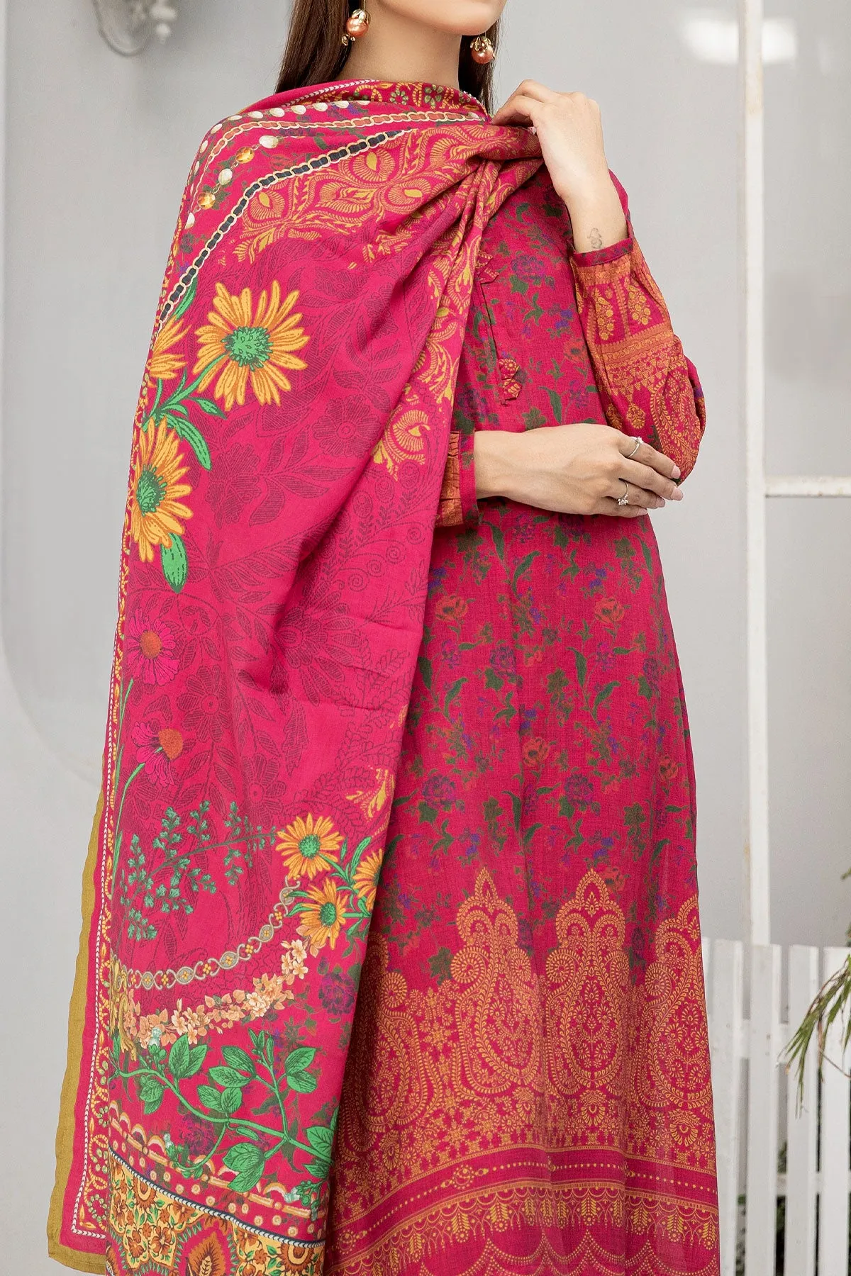 3 PIECE DIGITAL PRINT LINEN  | DPL-143