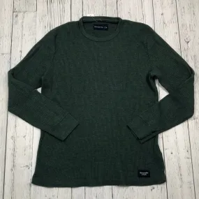 Abercrombie&Fitch Green Waffle Long Sleeve - His L