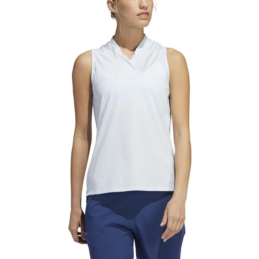 Adidas Ladies Crossover Sleeveless Polo Shirt