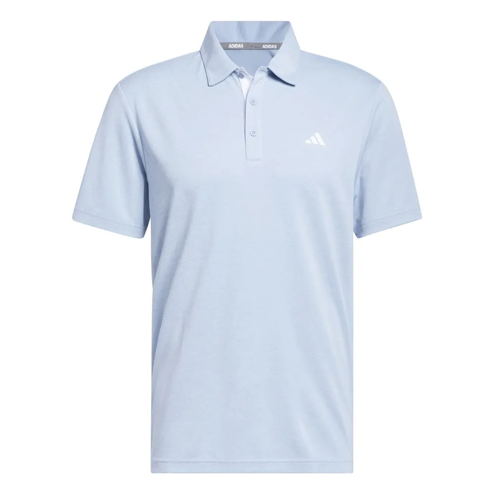 adidas Mens Drive Heather Polo