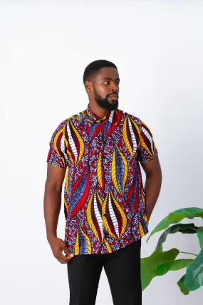 African Print Shirt for Men - Dele