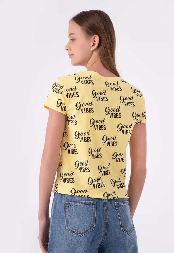 All Over Print Jersey T-Shirt