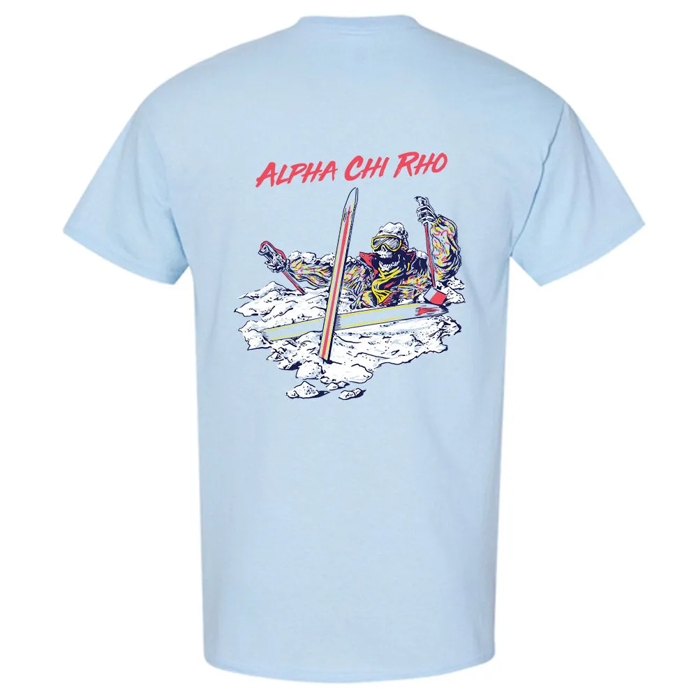 Alpha Chi Rho Skeleton Slopes T-Shirt