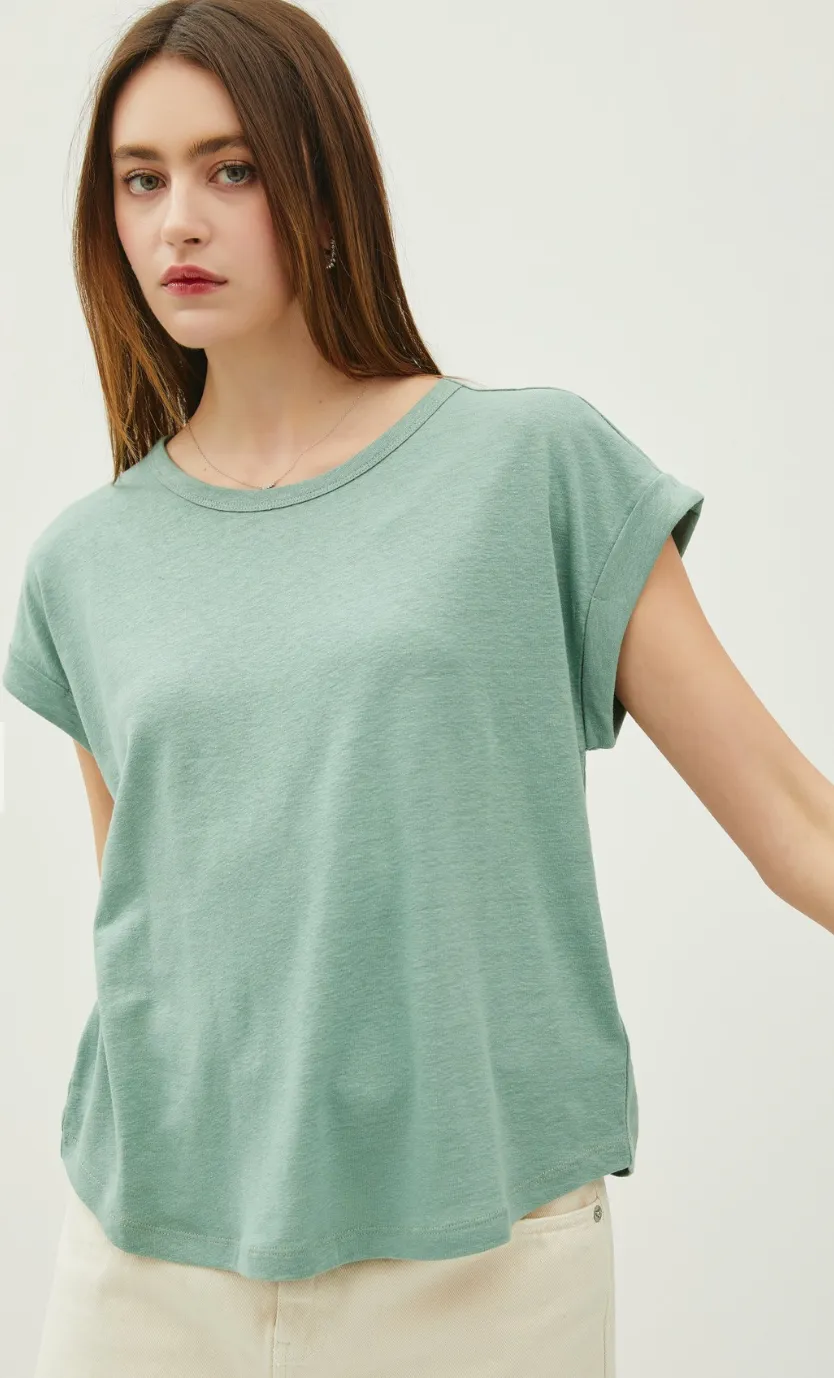 Be Cool Breezy Linen Tee