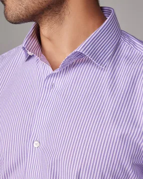 Bengal Striped Shirt - Purple