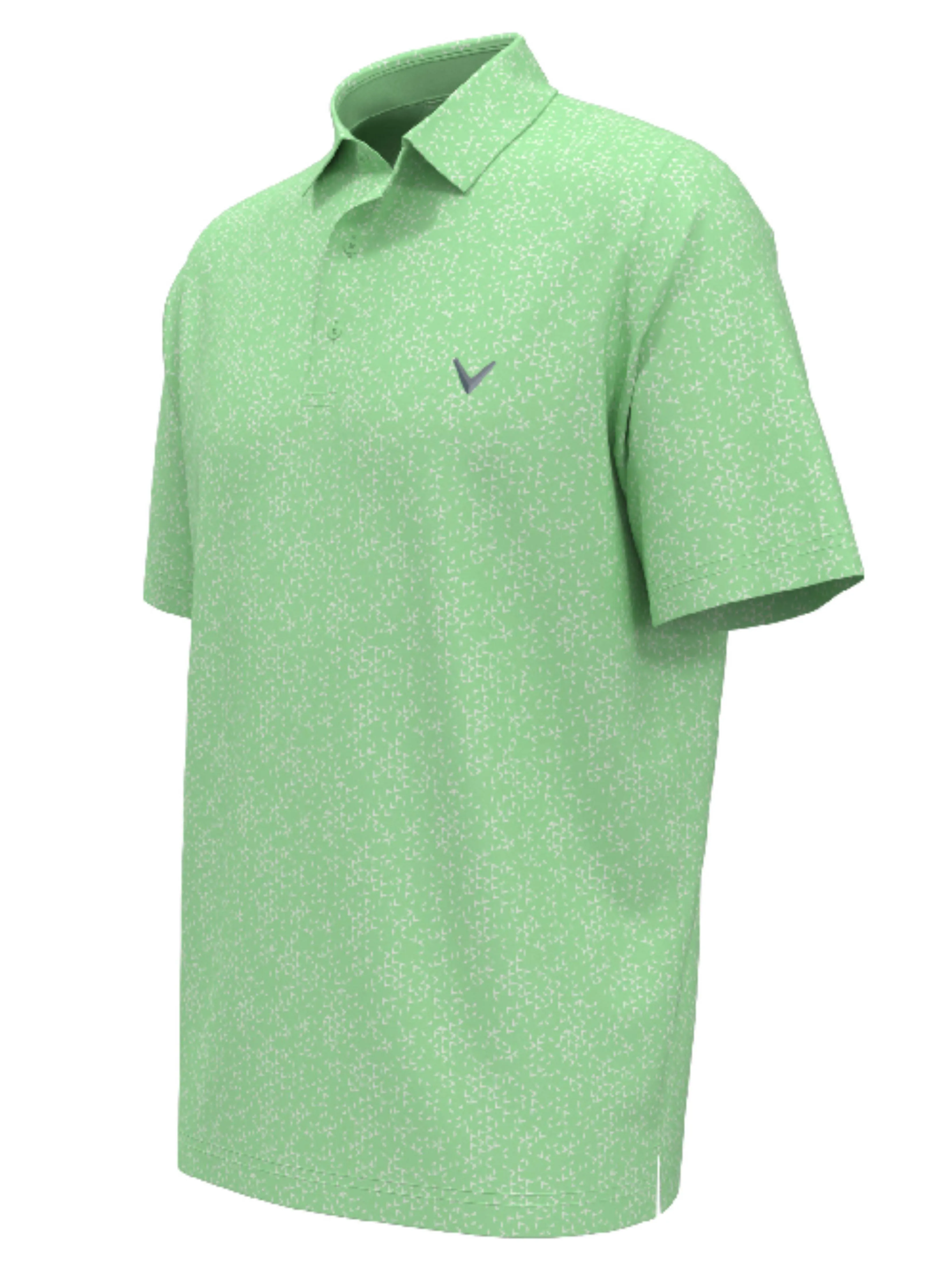 Big & Tall Chevron Print Golf Polo