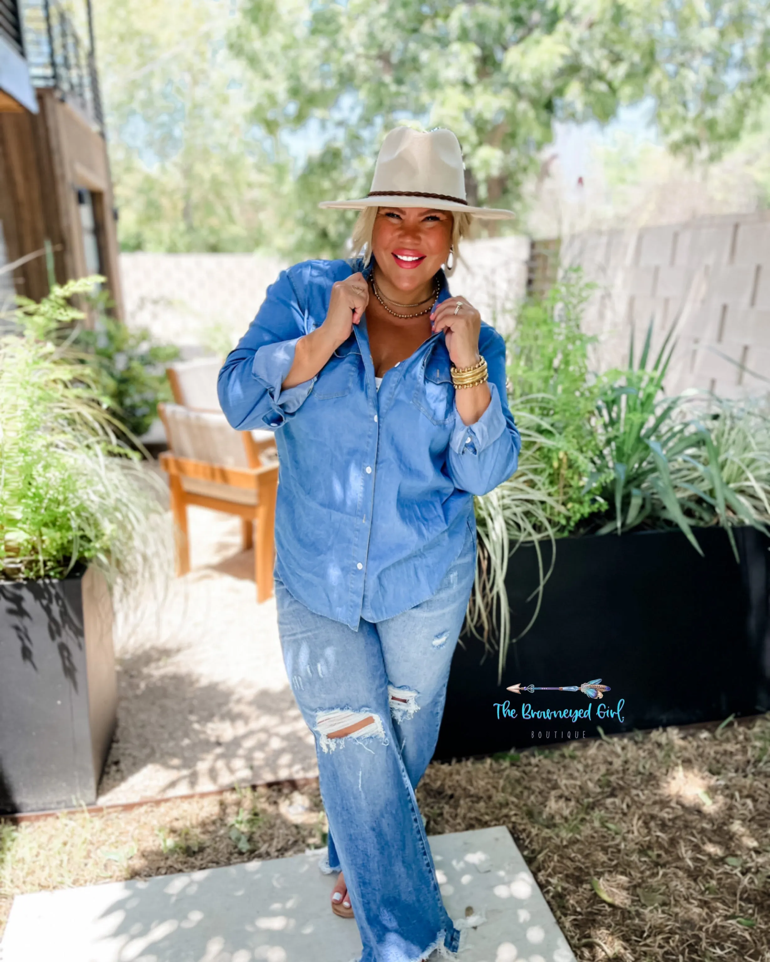 Blakeley Dakota Denim Top