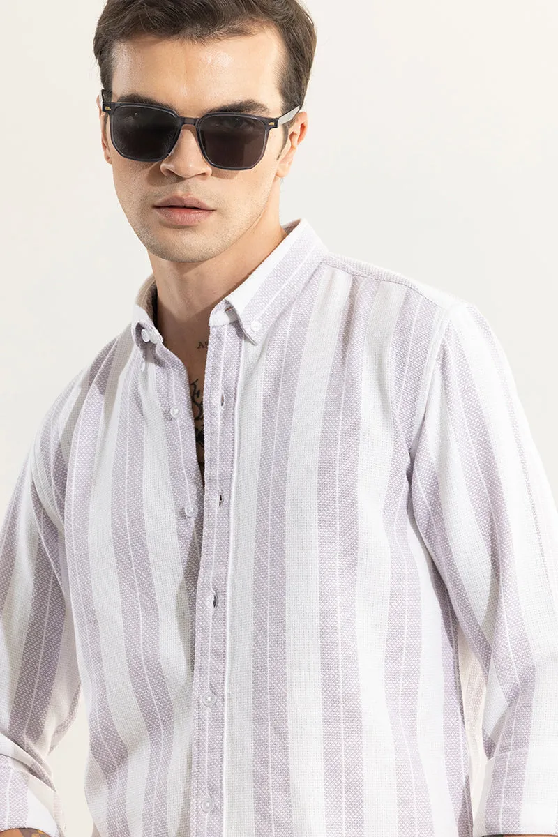 Breezy Lavender Stripes Shirt