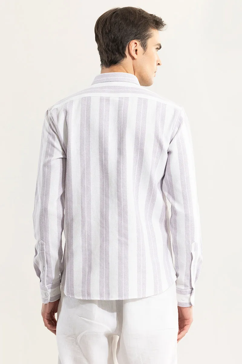 Breezy Lavender Stripes Shirt