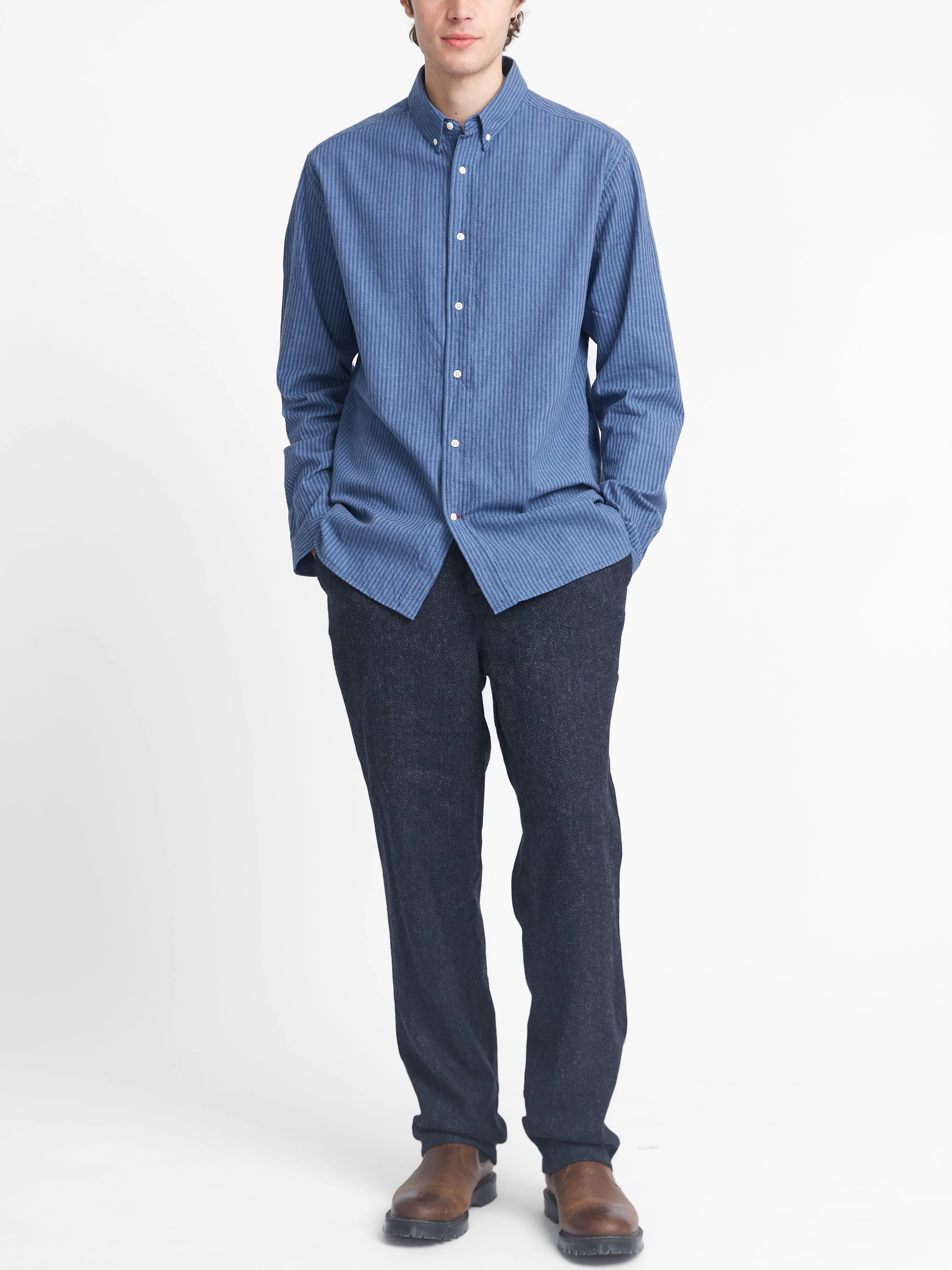 Brook Shirt Pooley Blue