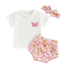 BUTTERFLY Floral Summer Outfit