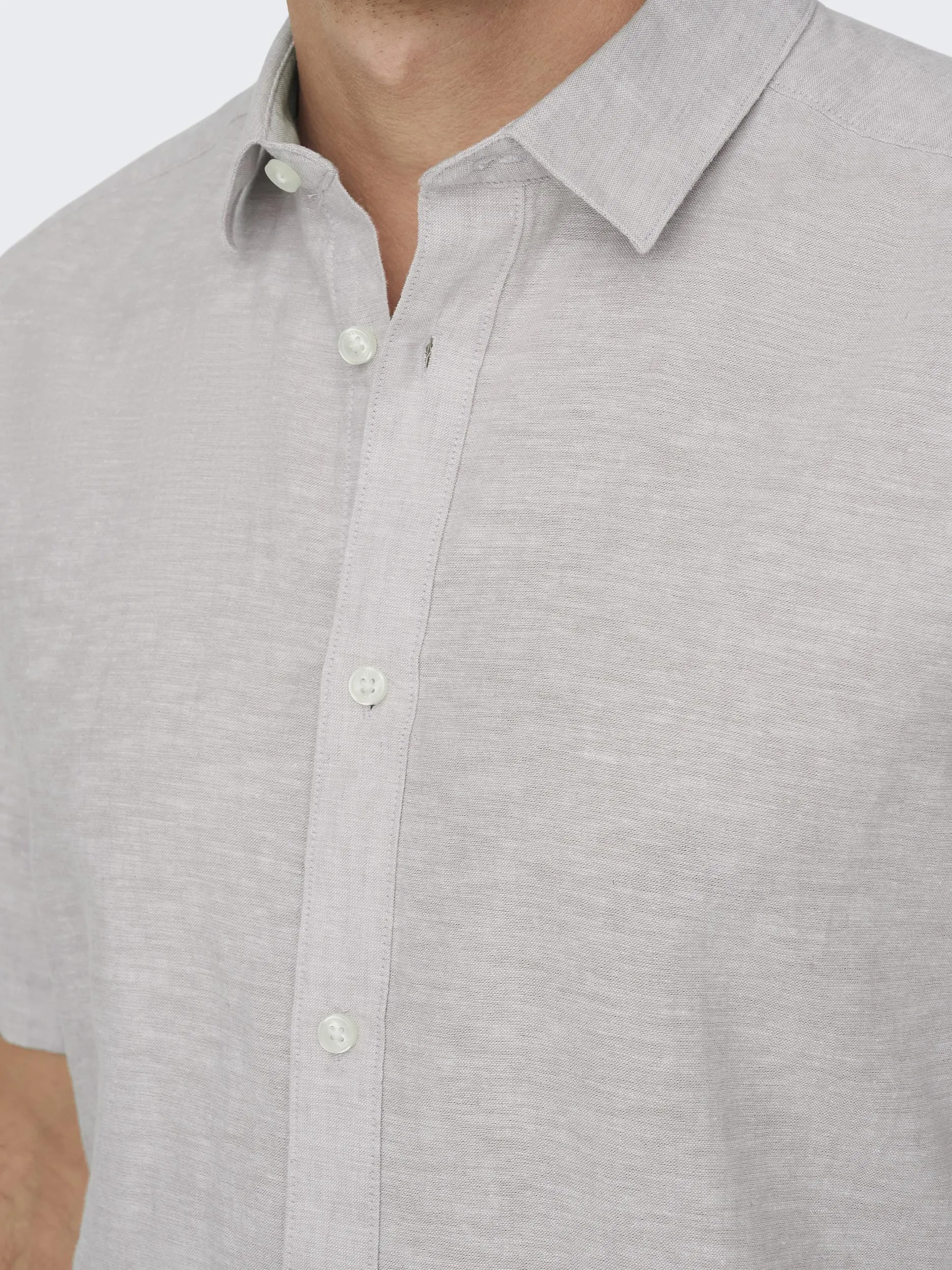 Caiden Solid Linen Shirt