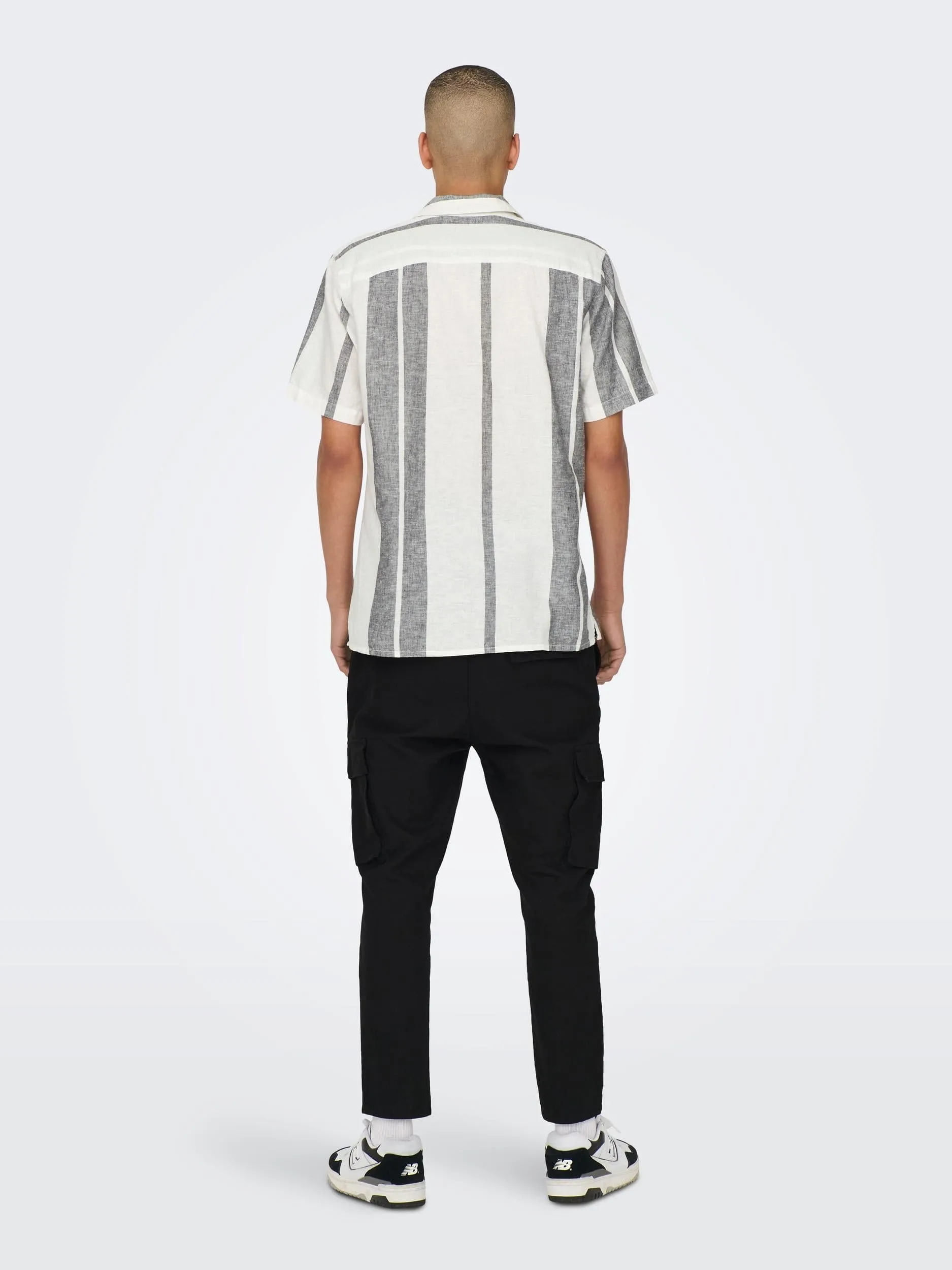 Caiden Stripe Linen Resort