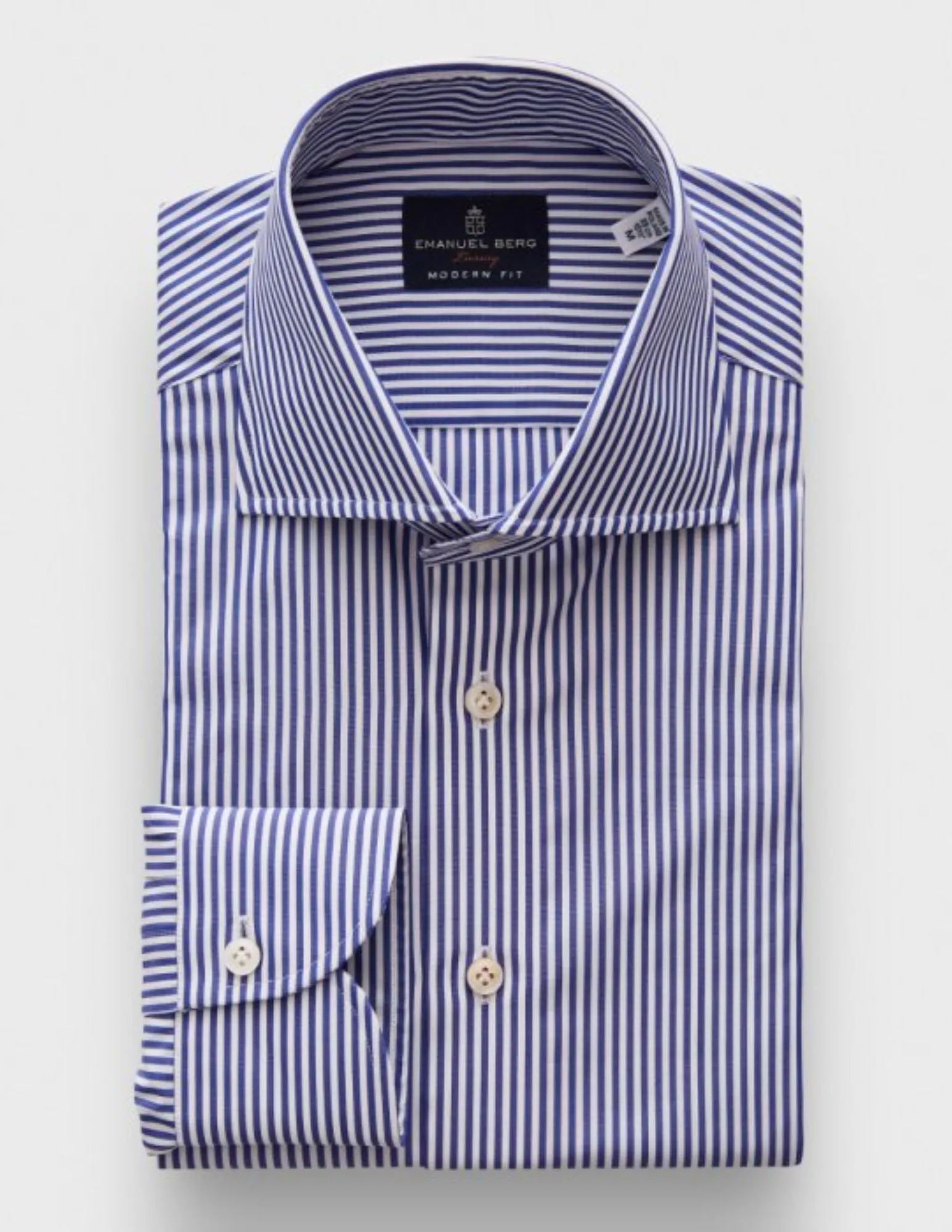 Cannes Navy Blue Striped Shirt