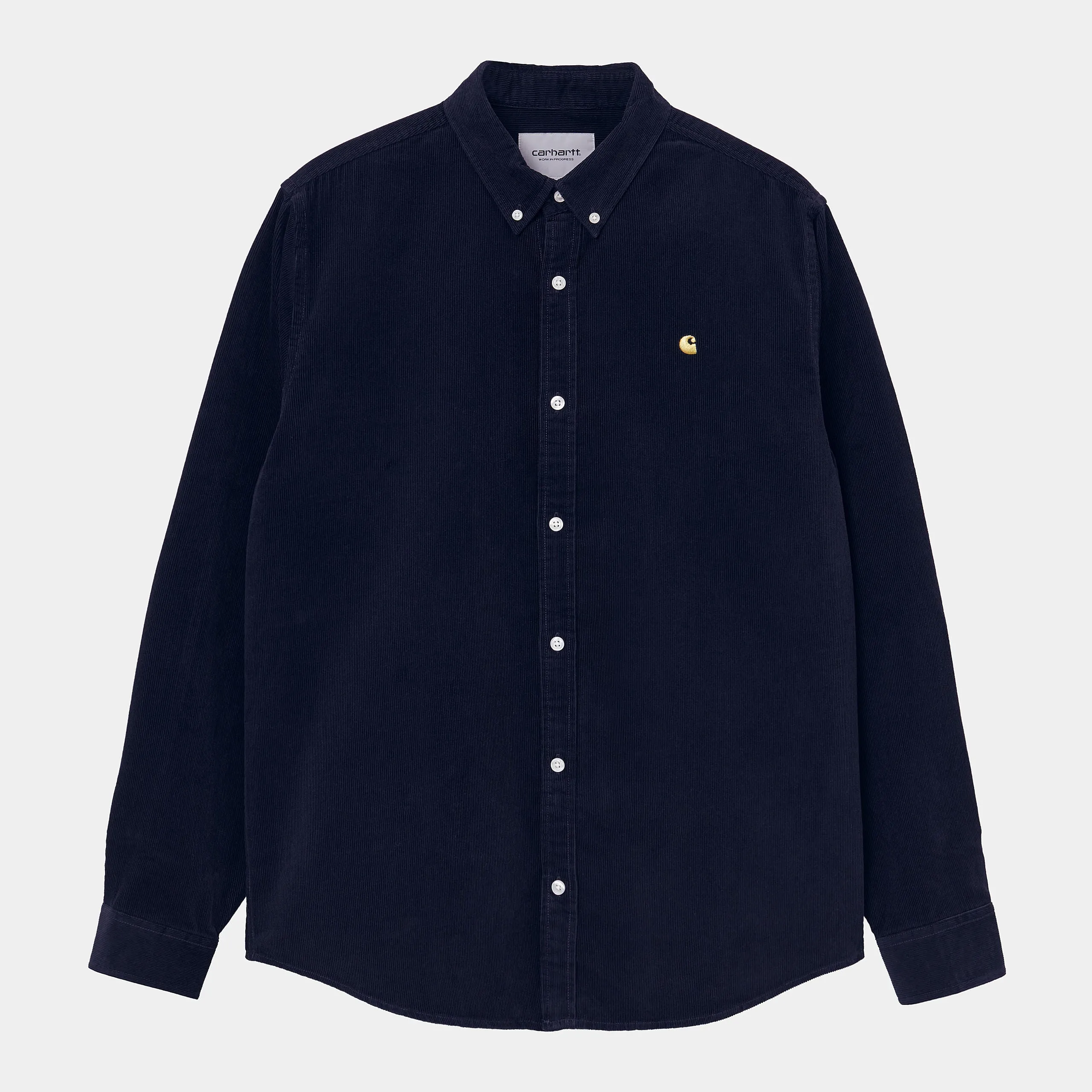 Carhartt L/S Madison Cord Shirt - Dark Navy/Wax