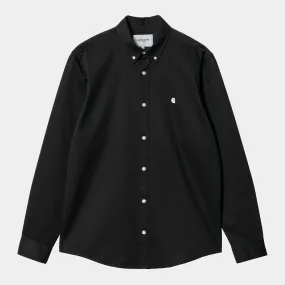 Carhartt L/S Madison Shirt - Black/Wax