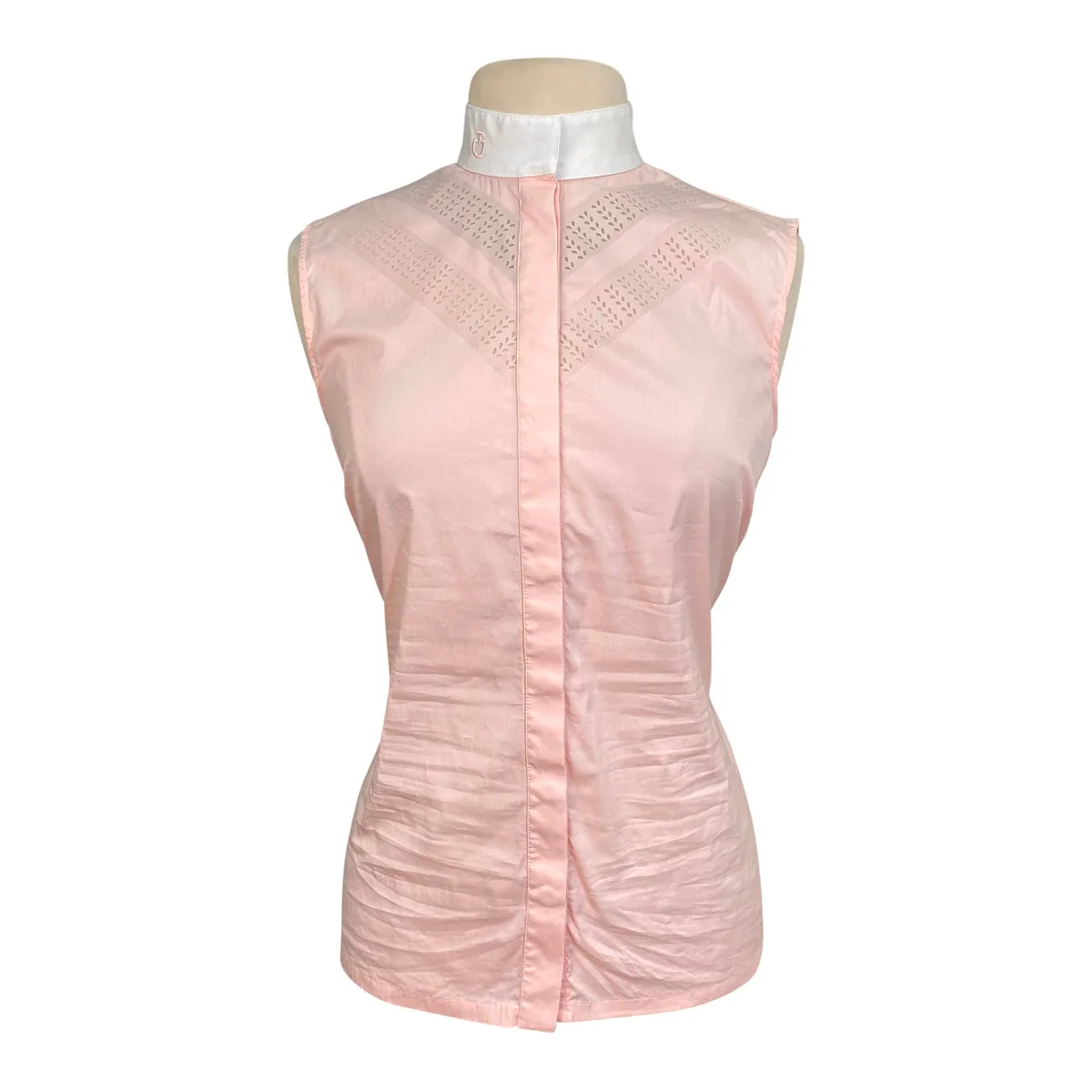 Cavalleria Toscana Sleeveless Show Shirt in Pink - Women's Large