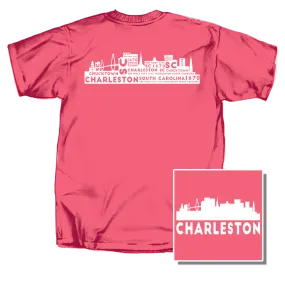 Charleston Word Cloud Short Sleeve T-Shirt