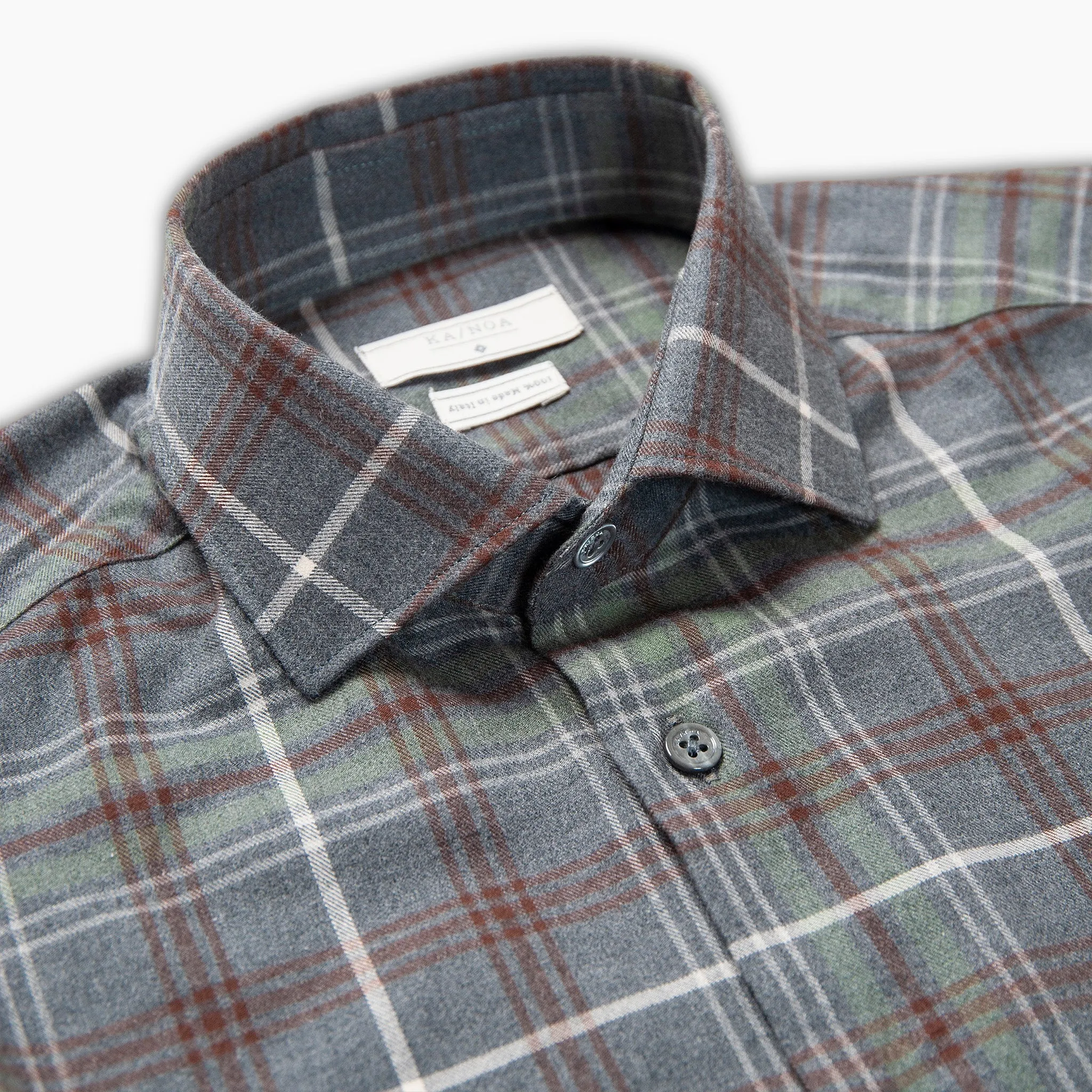 Clamenc cotton check flannel