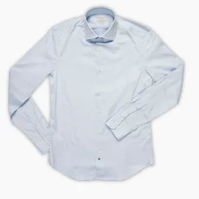 Clamenc shirt satin stretch (air blue)