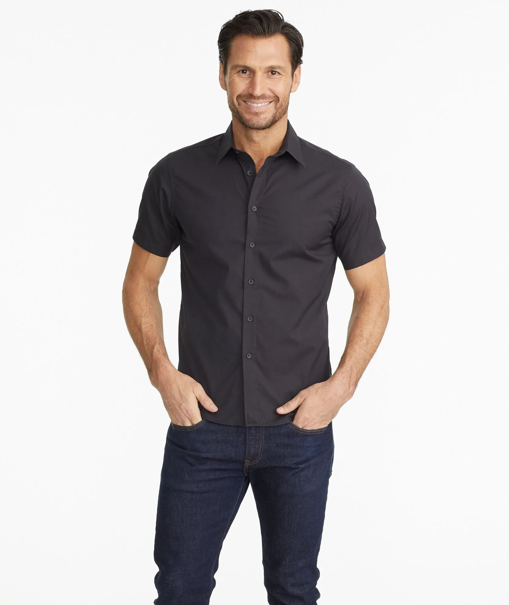 Classic Short-Sleeve Coufran Shirt