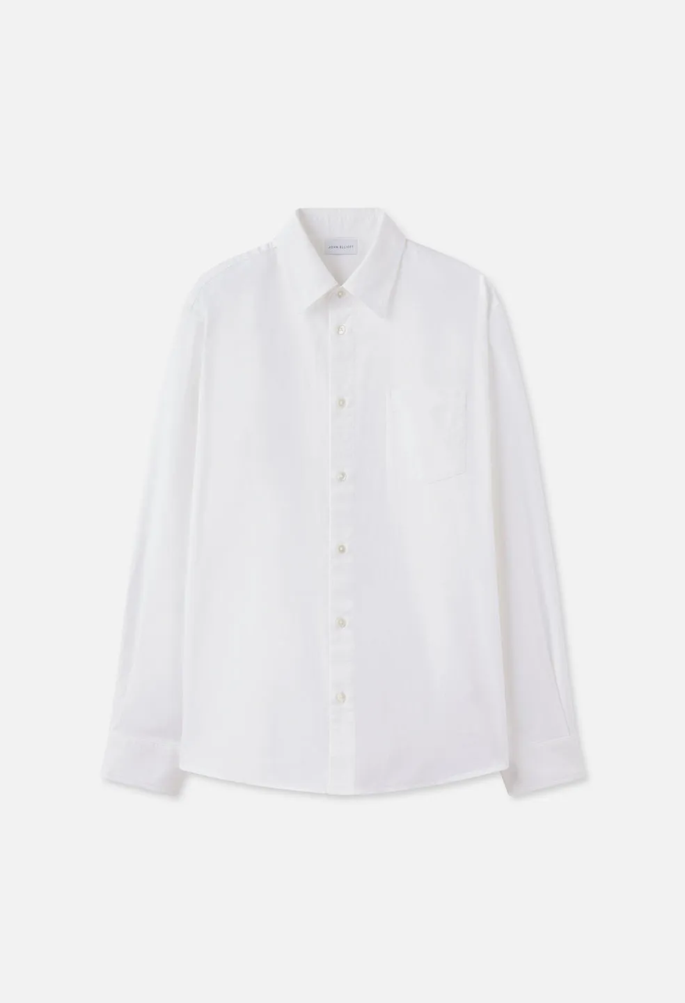 Cloak Button Up / Oxford White