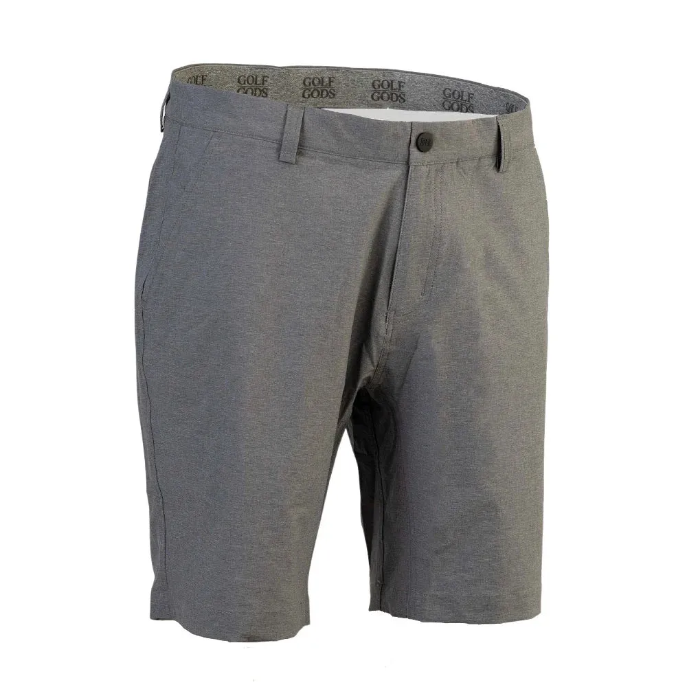 Clubhouse Golf Shorts in Light Grey