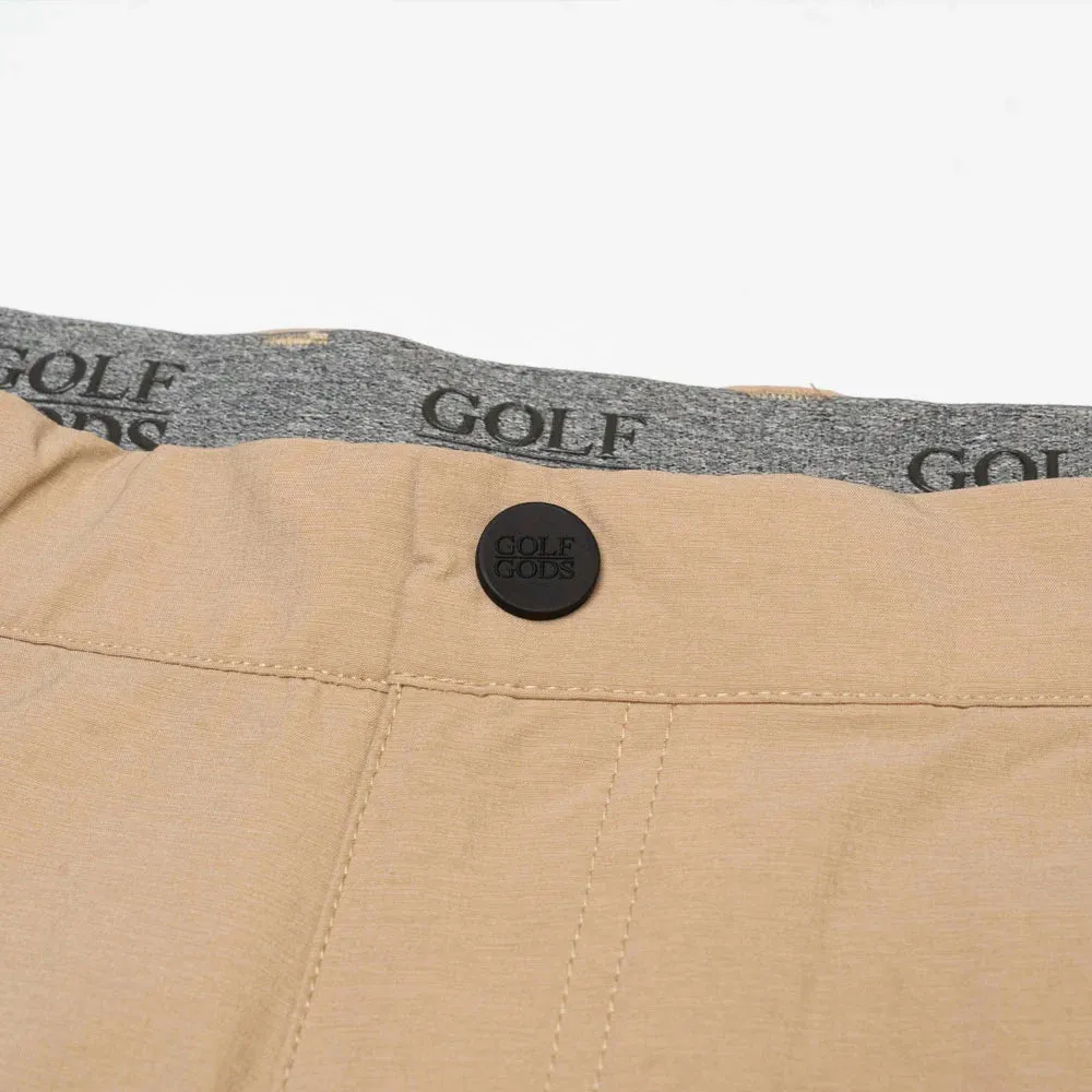 Clubhouse Golf Shorts in Tan