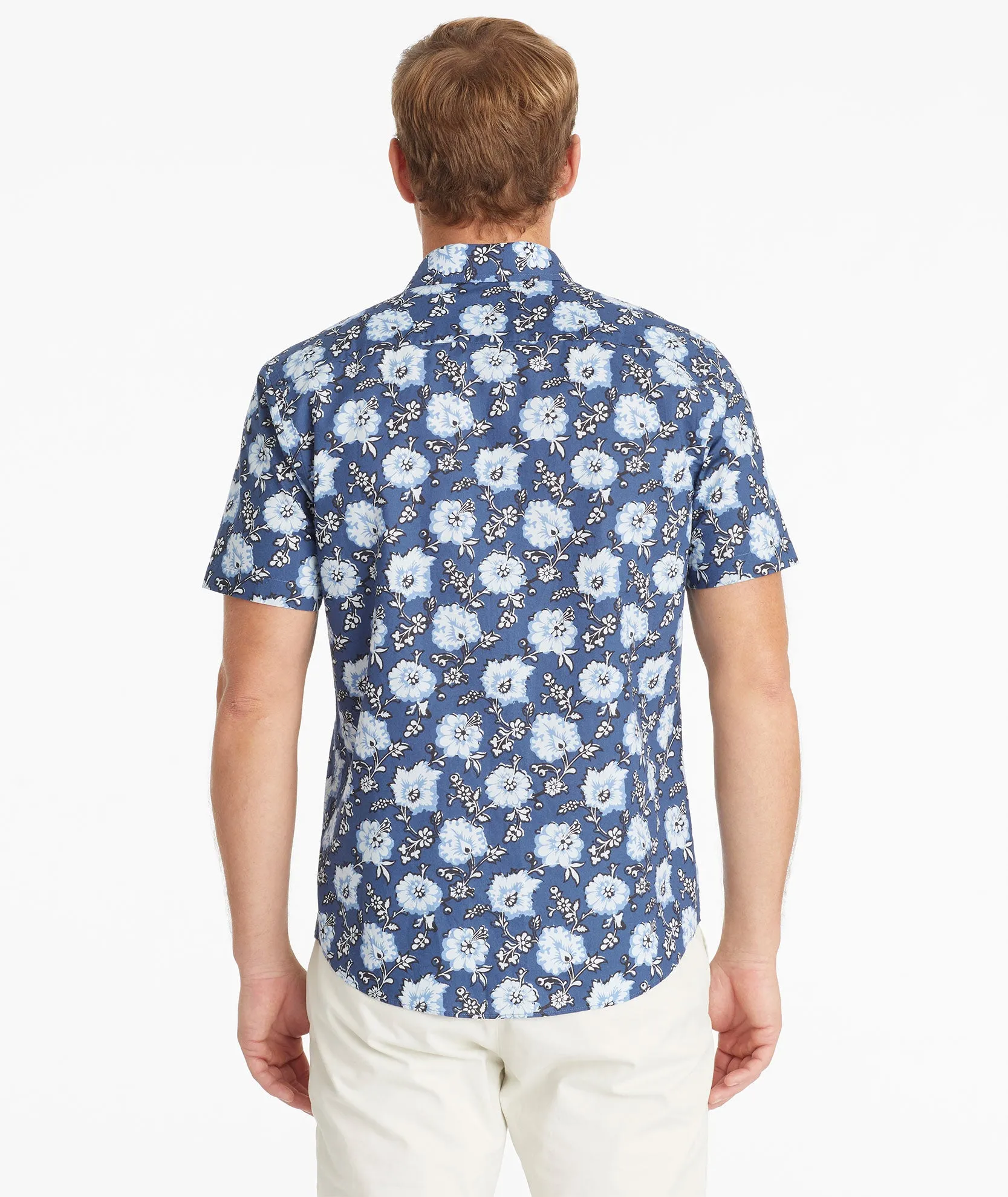 Cotton Short-Sleeve Monreale Shirt