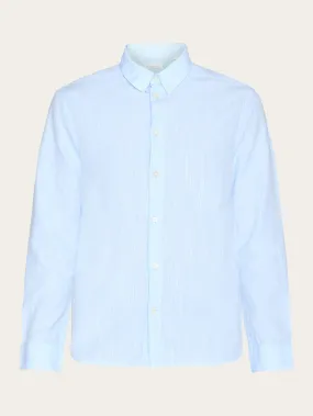 Custom fit linen shirt - Skyway