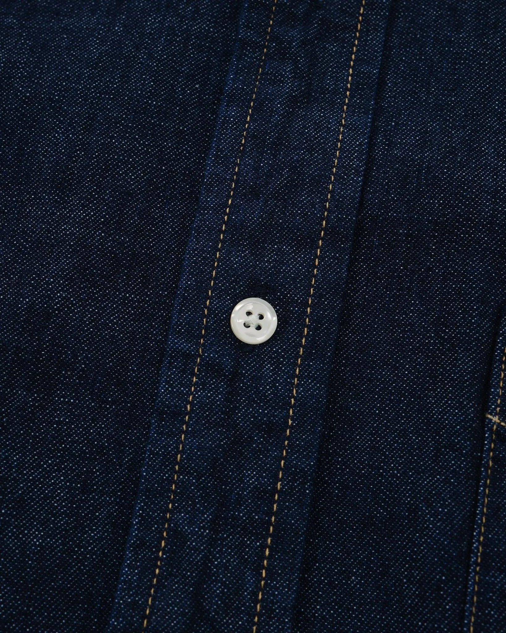 DENIM BUTTON DOWN SHIRT ONE WASH