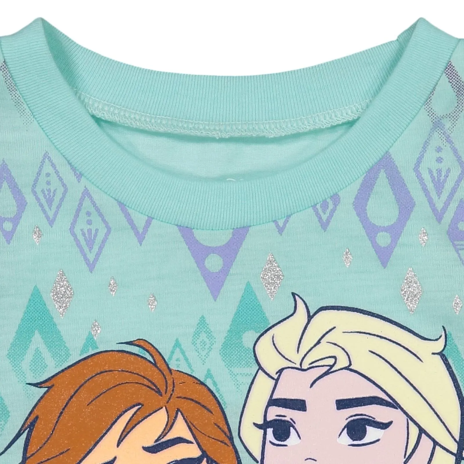 Disney Frozen T-Shirt and Bike Shorts Outfit Set