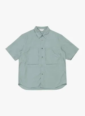 Double Pocket Shirt Blue Grey