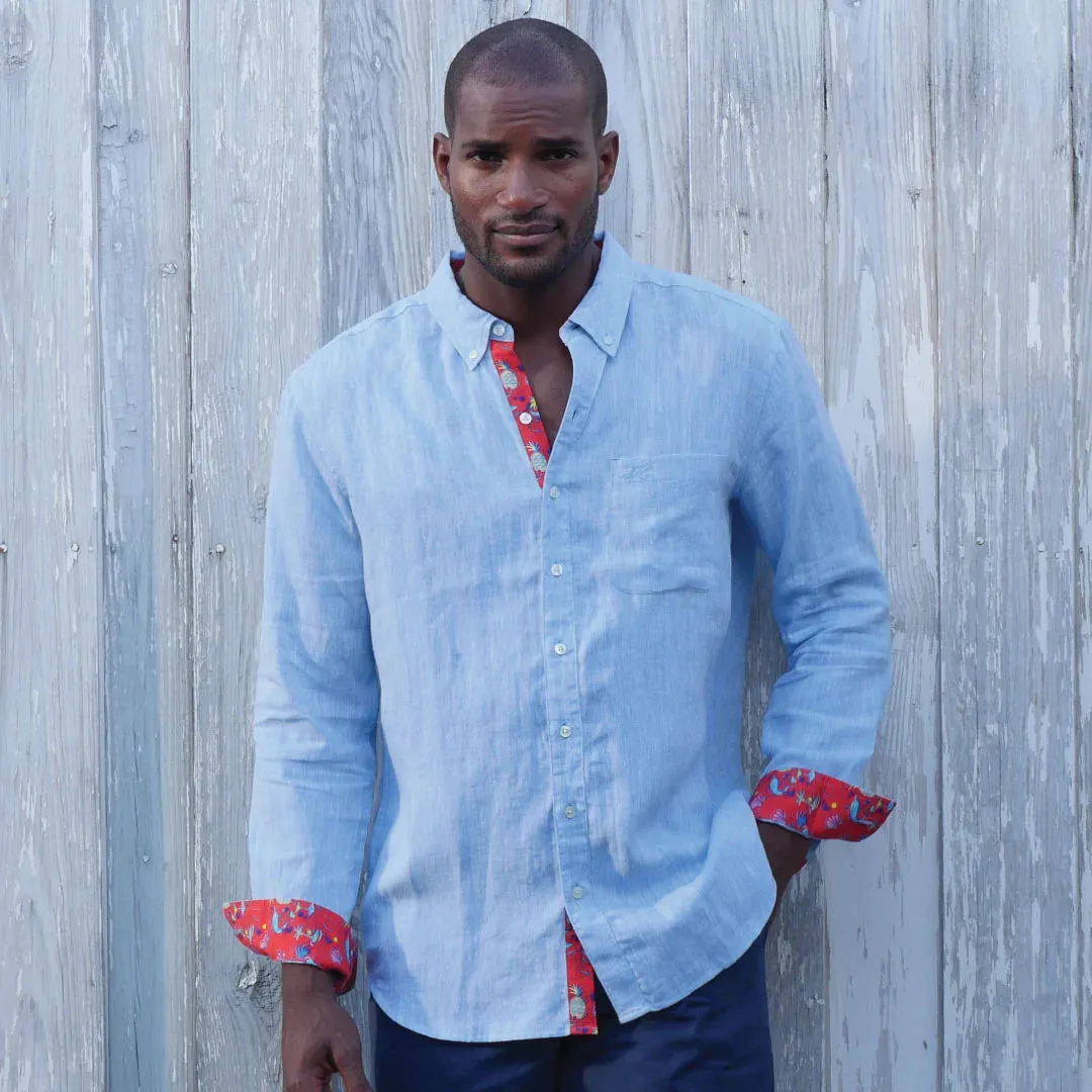 Ernest Long Sleeve Linen Shirt