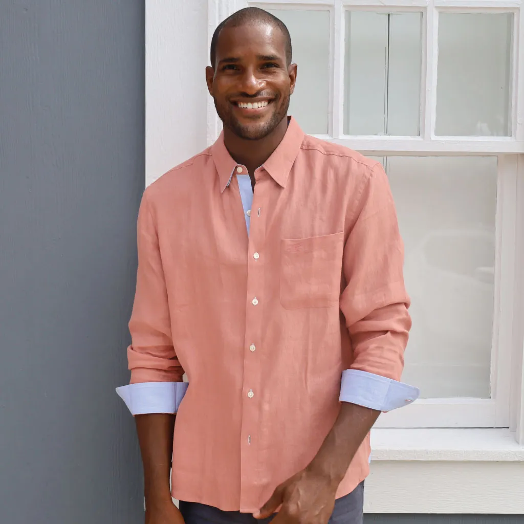 Ernest Long Sleeve Linen Shirt