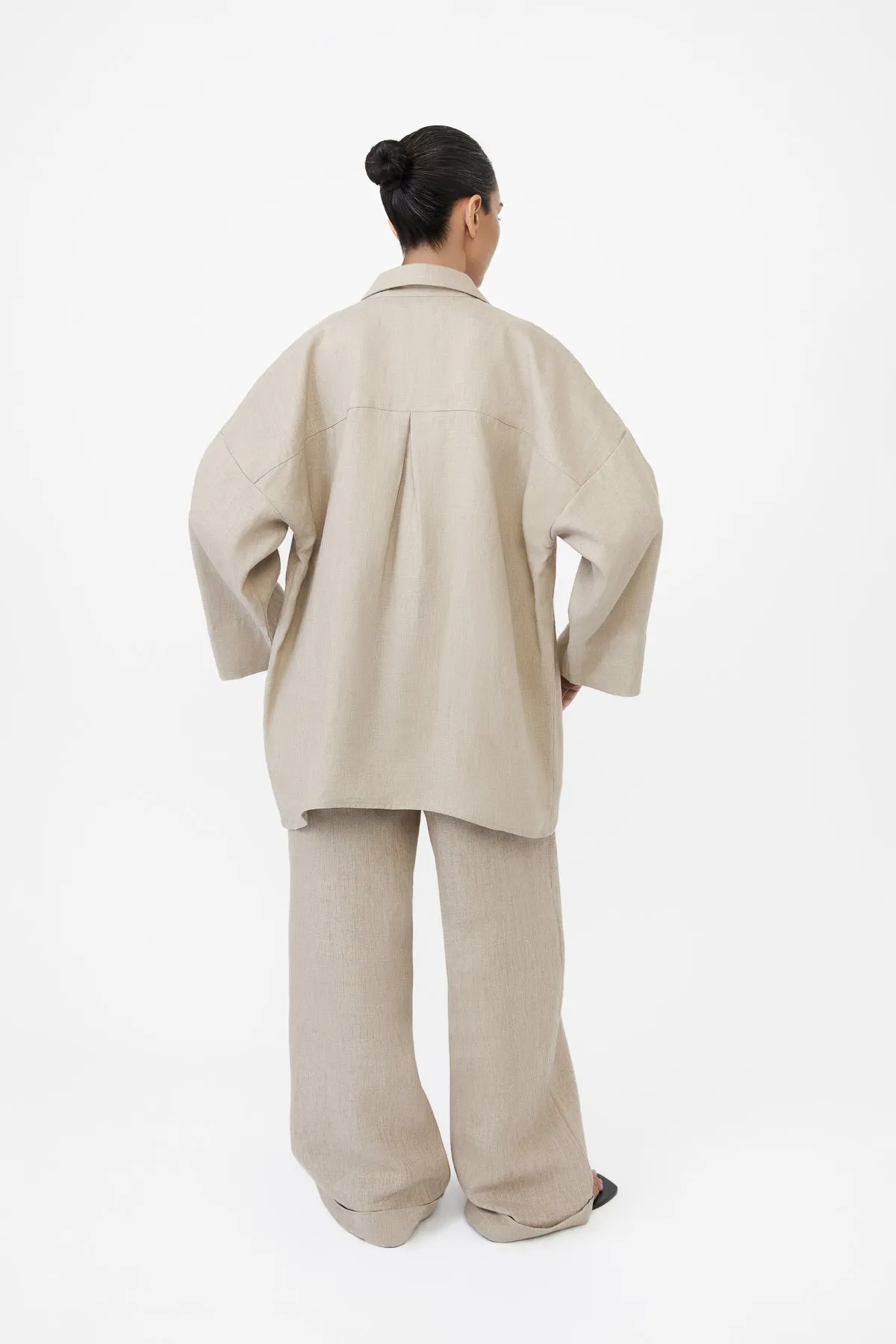 Essential Linen Oversized Shirt