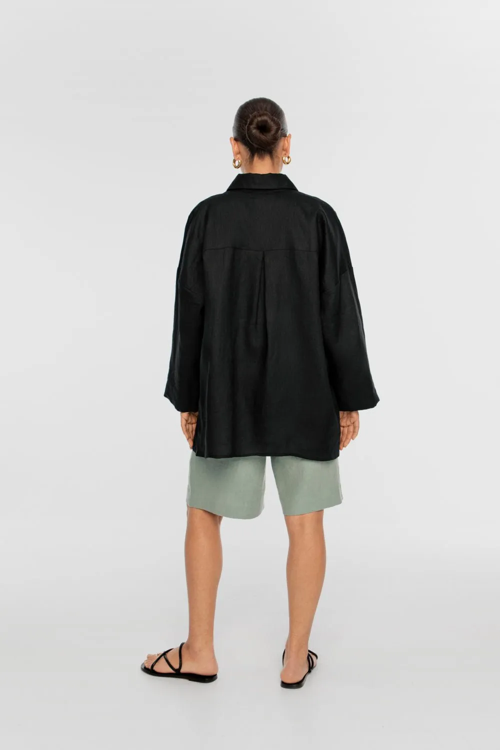 Essential Linen Oversized Shirt