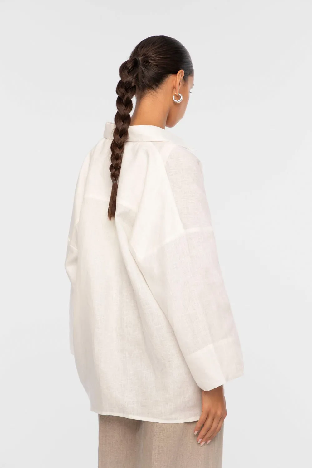 Essential Linen Oversized Shirt