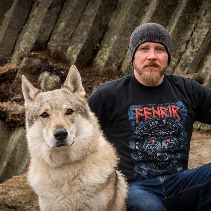 Fenrir on the Hunt T-Shirt