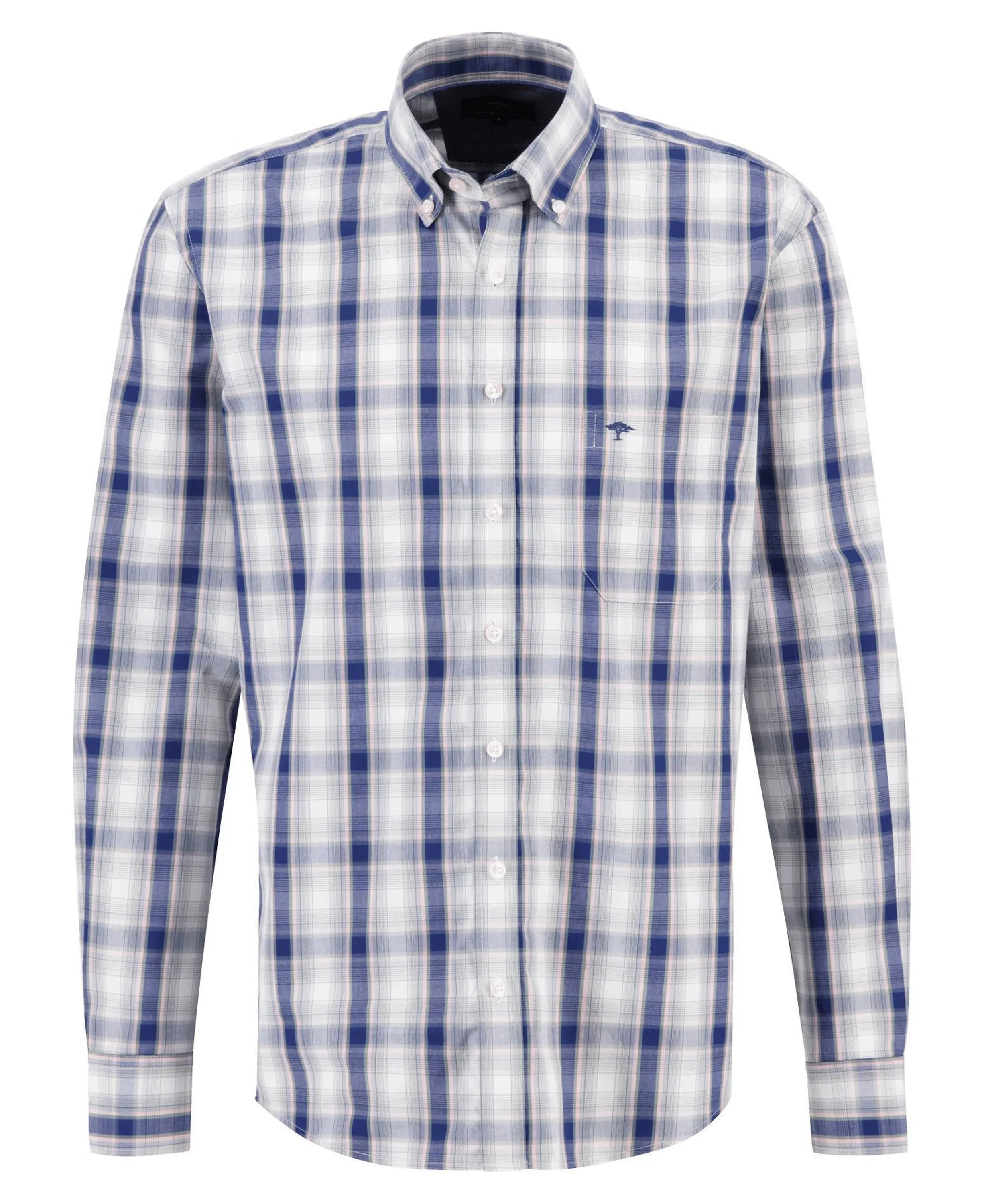 Fond Check Shirt - Pale Berry