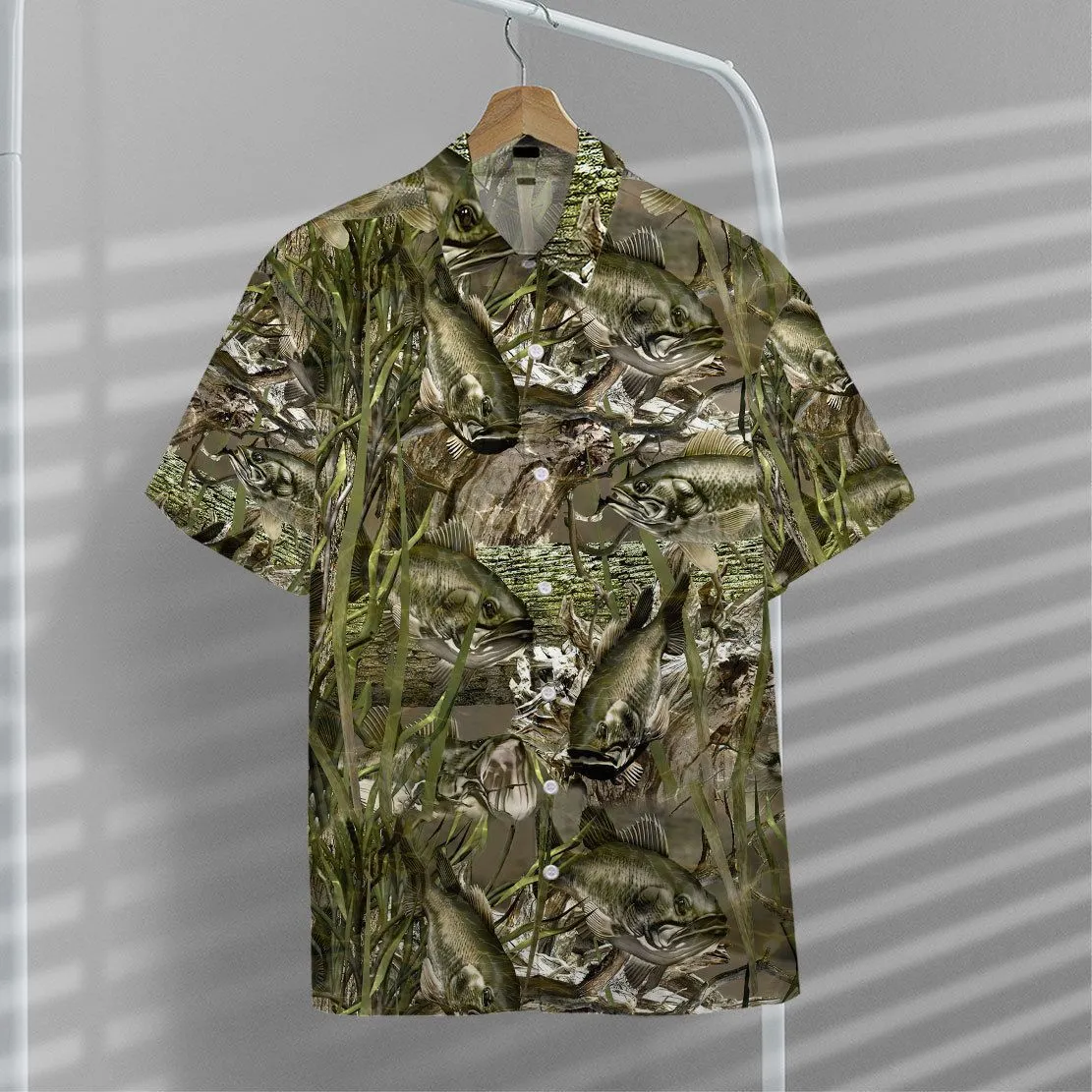 Gearhuman 3D Camo Fishing Hawaii Shirt