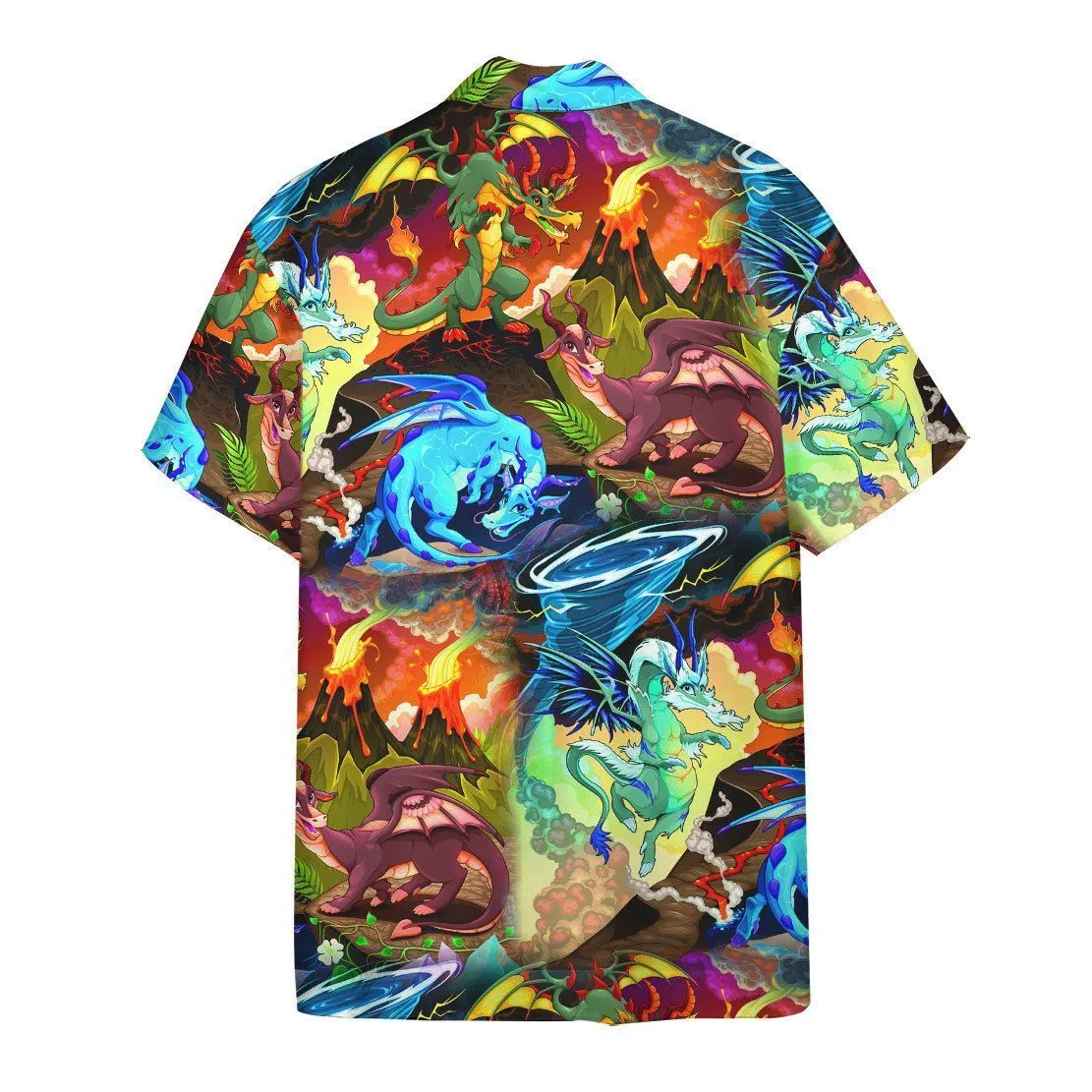 Gearhuman 3D Dragon Hawaii Shirt