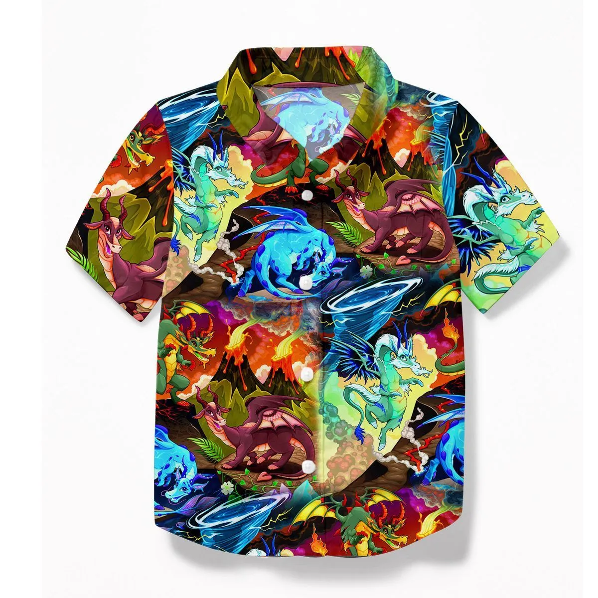 Gearhuman 3D Dragon Hawaii Shirt