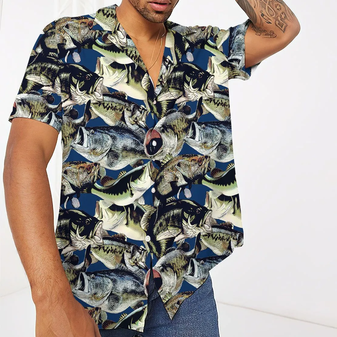 Gearhuman 3D Fishing Hawaii Shirt