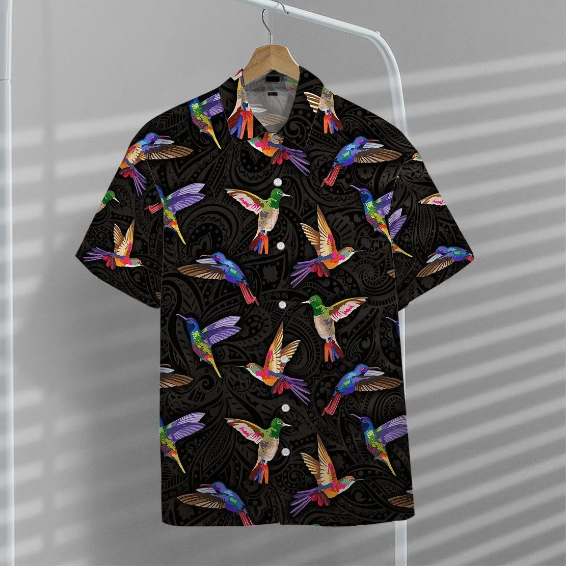 Gearhuman 3D Hummingbirds Hawaii Shirt