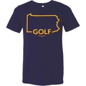 Golf Pennsylvania Unisex T-Shirt