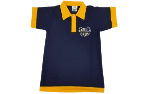 Golf Shirt M/M Navy Emb - Canaan College