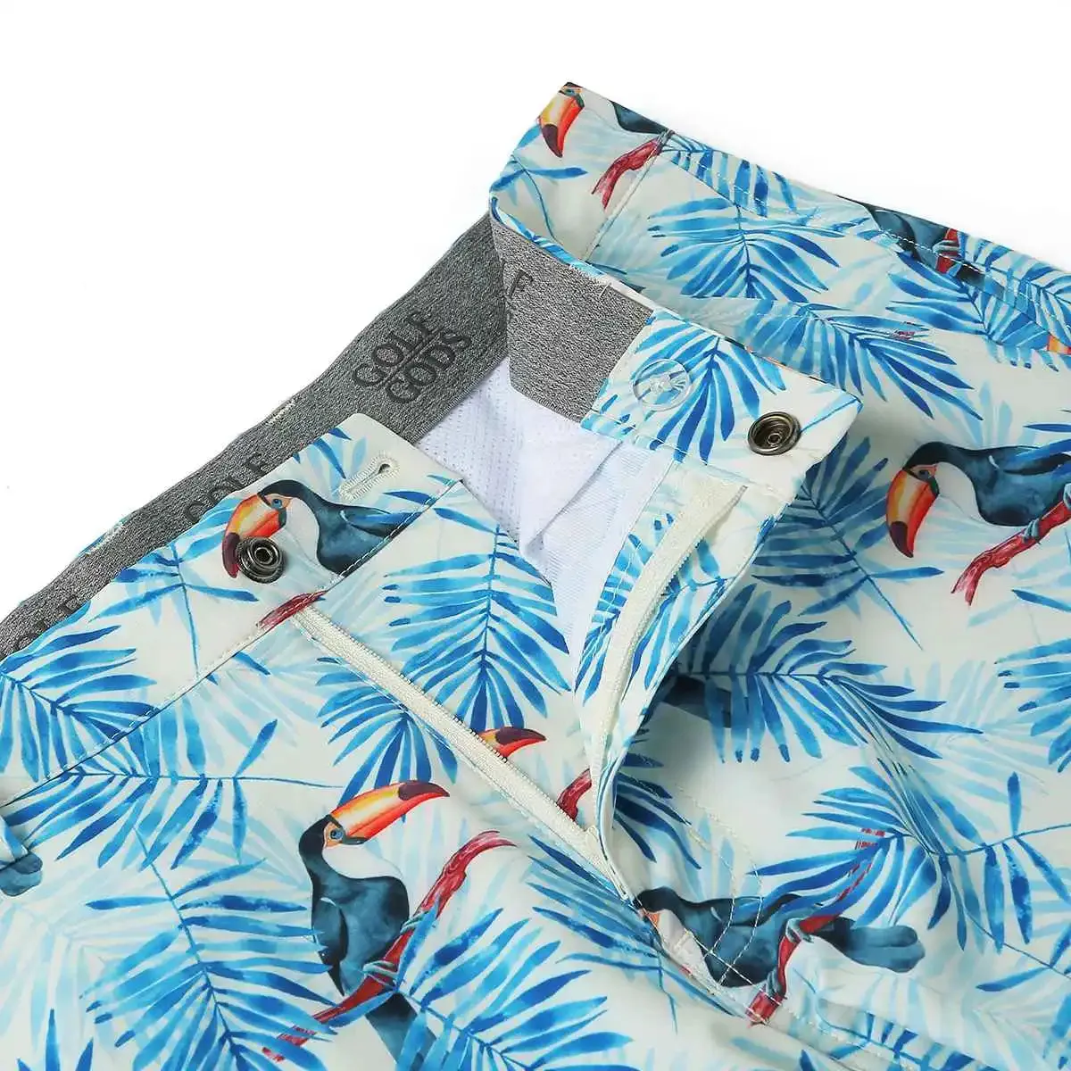 Happy Toucan Soft Feel Golf Shorts