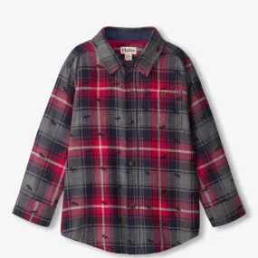 Hatley Mini Moose Button Down Shirt