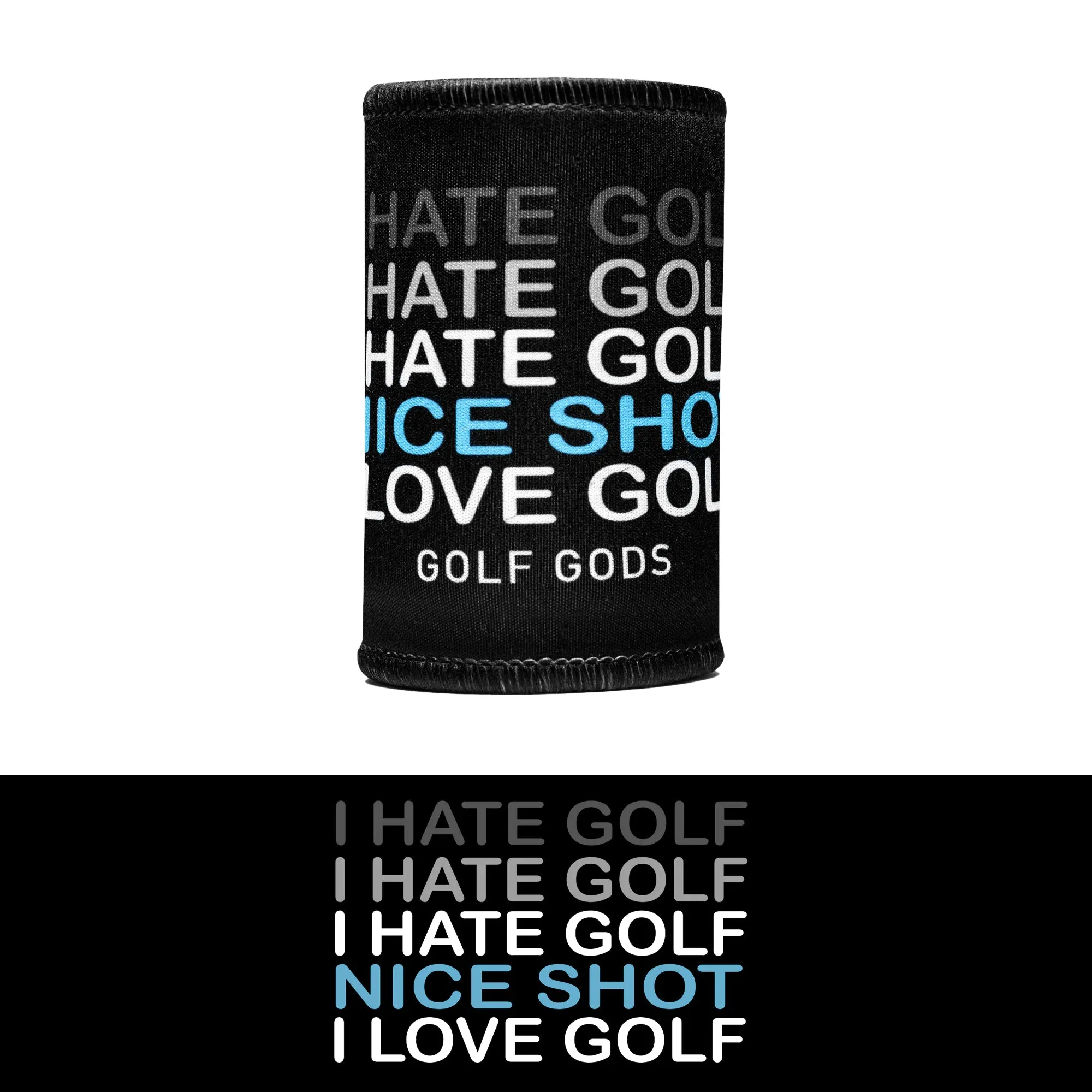 I Hate Golf Koozie